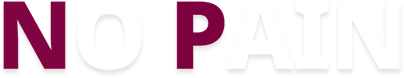 NO PAIN id NP皮膚修復中心標語設計字體圖片