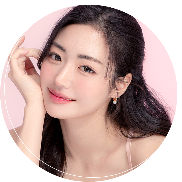 通過Legato2點陣射頻治療獲得毛孔縮小效果的模特圖片