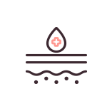 說明Legato2點陣射頻治療效果-疤痕改善 毛孔縮小 皺紋緩解 皮膚再生 妊娠紋改善的圖標