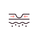 說明Legato2點陣射頻治療效果-疤痕改善 毛孔縮小 皺紋緩解 皮膚再生 妊娠紋改善的圖標