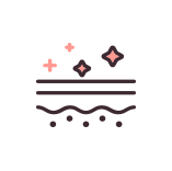 說明Legato2點陣射頻治療效果-疤痕改善 毛孔縮小 皺紋緩解 皮膚再生 妊娠紋改善的圖標